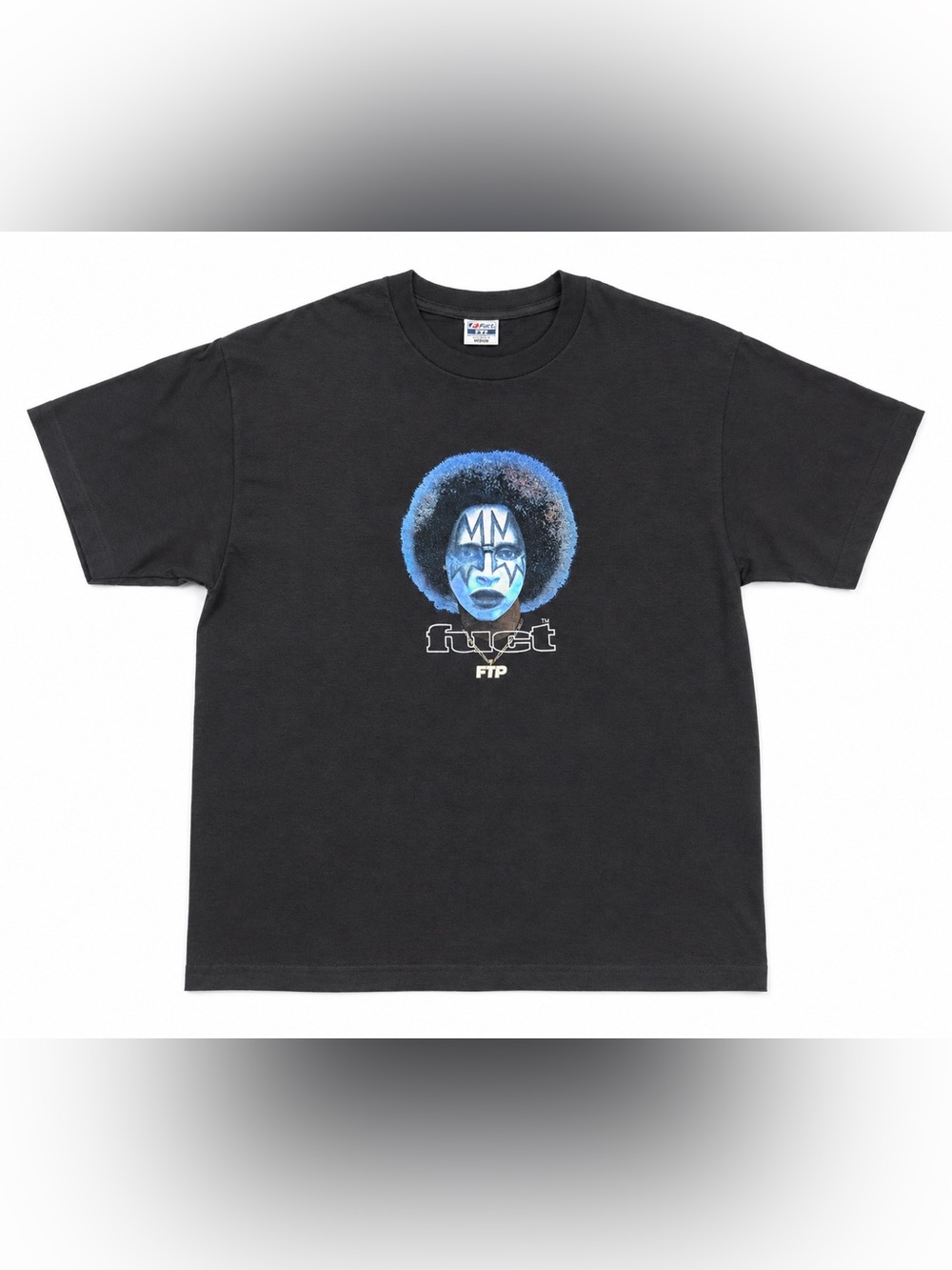 FUCT FTP Graphic T-Shirt Medium Black 100% Cotton Made in USA Streetwear Tee